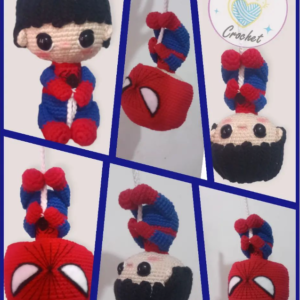 spiderman colgante para auto